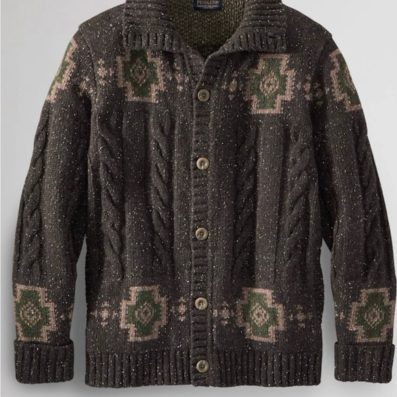 Pendleton Other - Pendleton Men’s Cable Lambswool Sweater